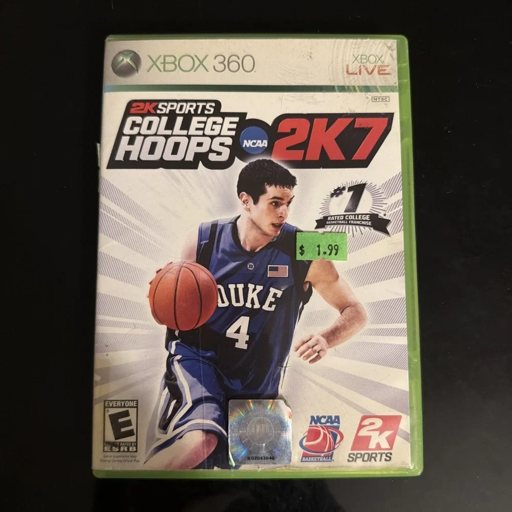 College Hoops 2K7 - Microsoft Xbox 360 CIB